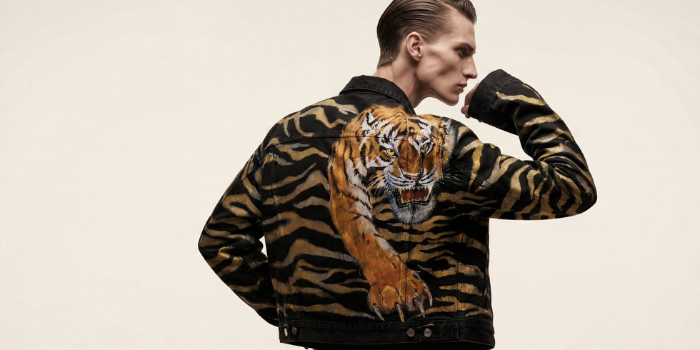 Tiger jacket couture study